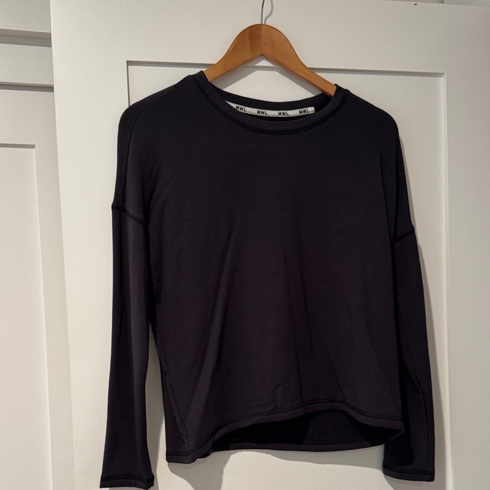 Madewell super soft charcoal sweatshirt